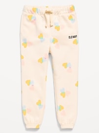 Image number 2 showing, Printed Logo Jogger Sweatpants for Toddler Girls