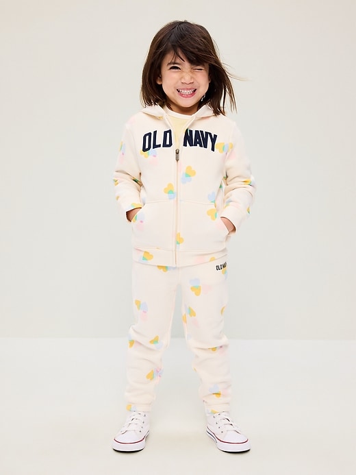 Image number 1 showing, Printed Logo Jogger Sweatpants for Toddler Girls