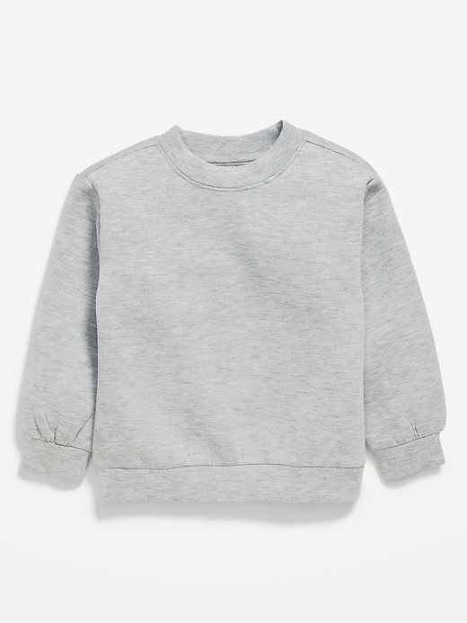 Image number 2 showing, Oversized Bounce Fleece Crew-Neck Sweatshirt for Toddler Boys