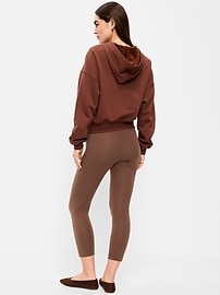 Image number 3 showing, High-Waisted Fashion Layering Cropped Legging