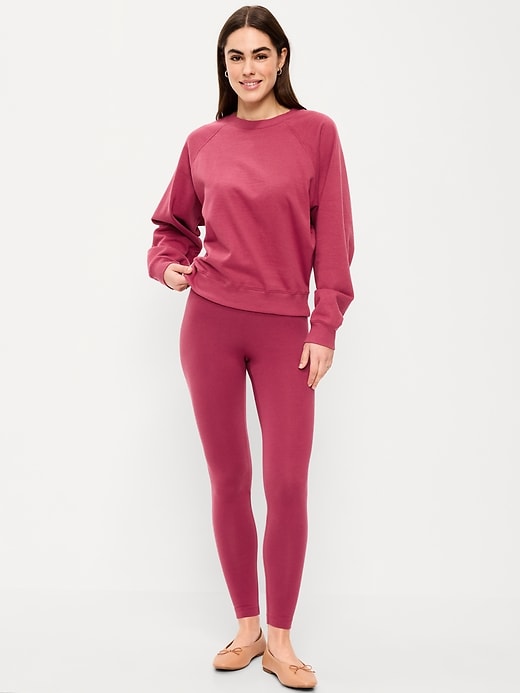 Image number 1 showing, High-Waisted Jersey Fashion Layering Leggings