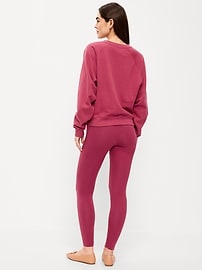 Image number 3 showing, High-Waisted Jersey Fashion Layering Leggings