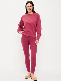 Image number 1 showing, High-Waisted Jersey Fashion Layering Leggings