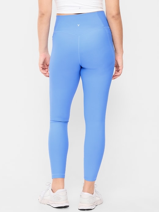 Image number 5 showing, Extra-High Waisted PowerSoft Boundless 7/8 Pocket Leggings – No Front Seam