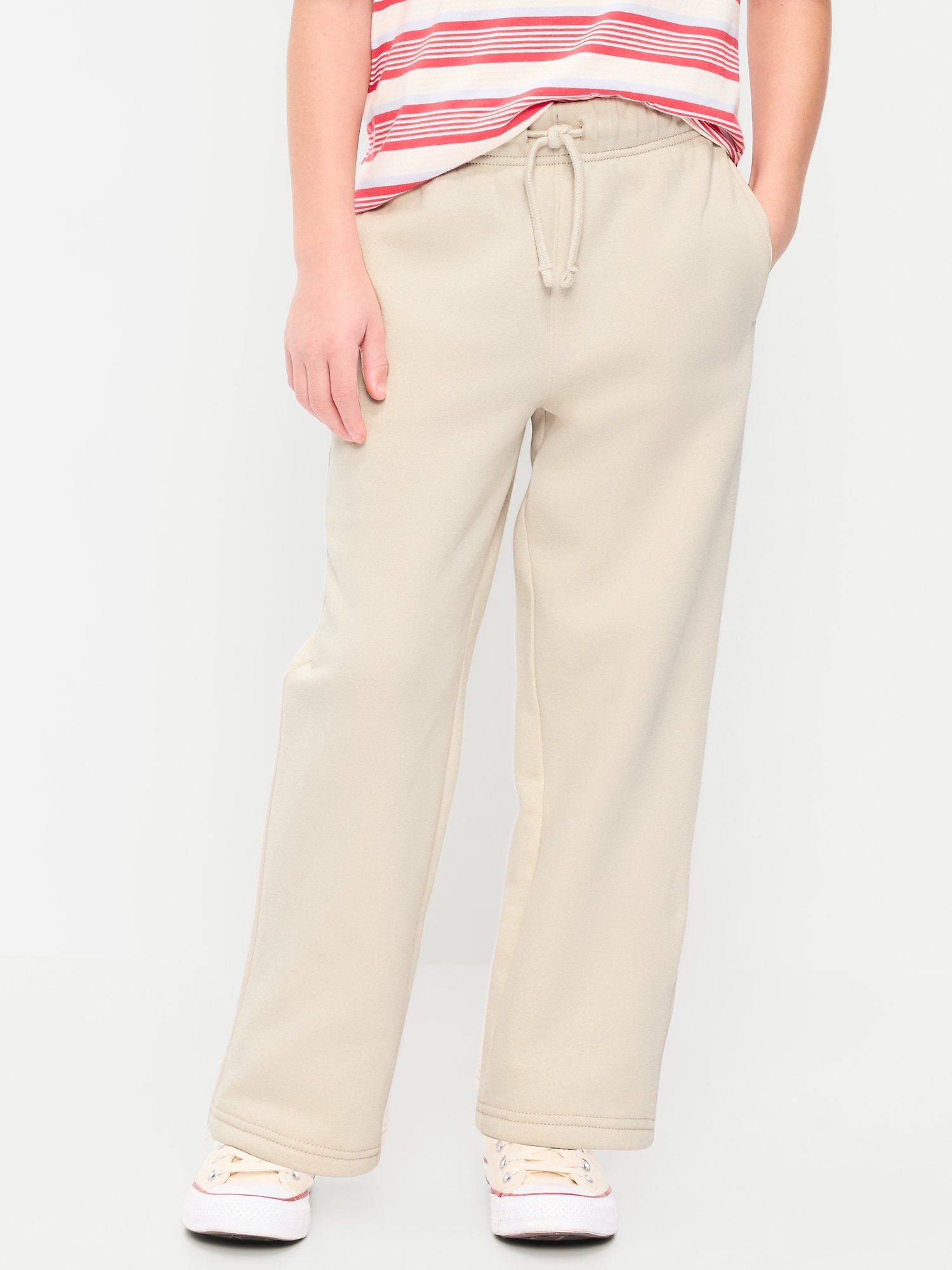 Straight Fleece Sweatpants for Boys