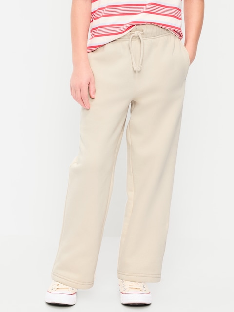 Straight Fleece Sweatpants for Boys