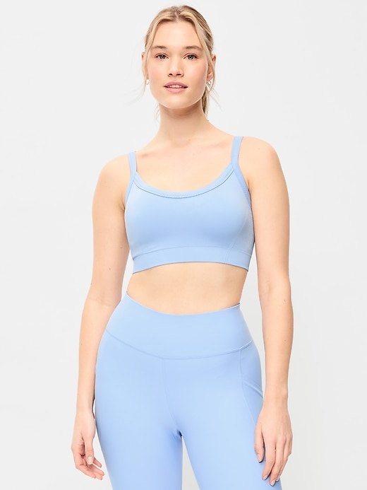 Image number 5 showing, Light Support Fluid Seamless Ribbed Sports Bra