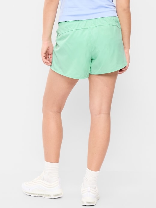 Image number 4 showing, Mid-Rise StretchTech Run Shorts -- 3-inch inseam