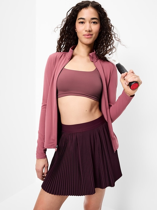 Image number 3 showing, Light Support StudioSmooth Square-Neck Sports Bra