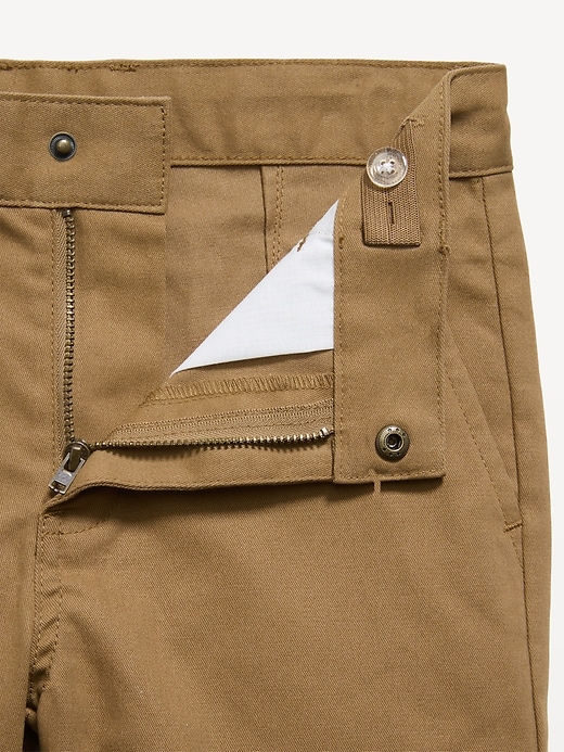 Image number 3 showing, Knee Length Twill Shorts for Boys