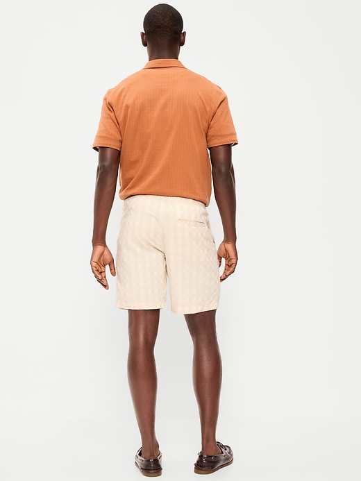 Image number 3 showing, Textured-Knit Jogger Shorts -- 7-inch inseam
