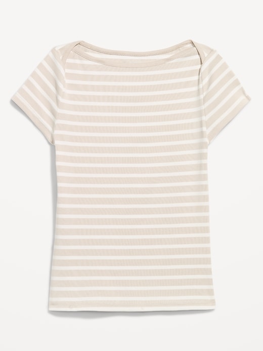 Image number 4 showing, Snug Boat-Neck T-Shirt