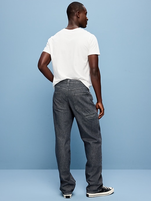 Image number 3 showing, 90s Loose Double-Knee Carpenter Jeans