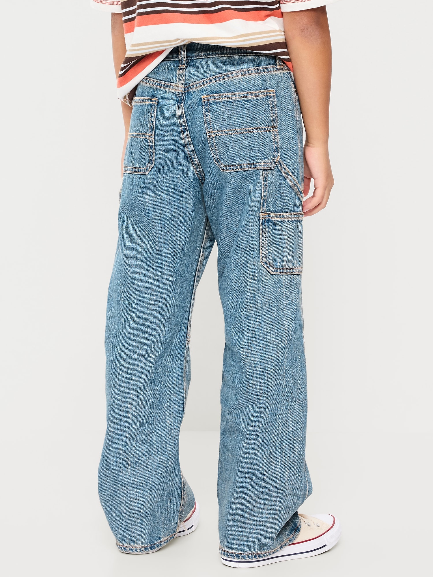 Baggy Carpenter Utility Jeans for Boys