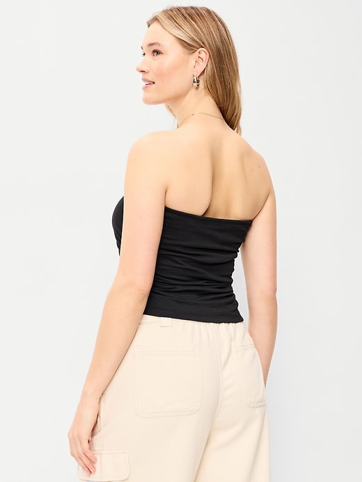 Image number 7 showing, Hug Double-Layer Tube Top