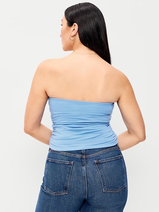 Image number 5 showing, Hug Double-Layer Tube Top