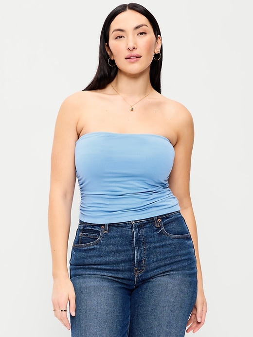 Image number 4 showing, Hug Double-Layer Tube Top