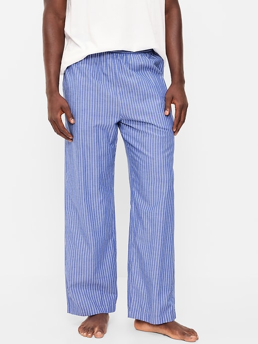 Baggy Poplin Boxer Pajama Pants