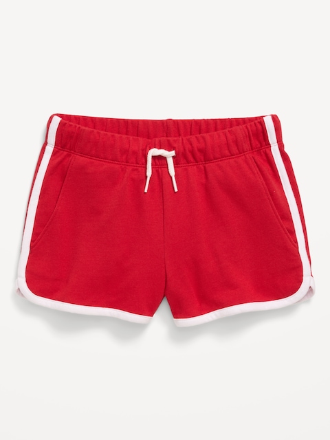 Dolphin-Hem Cheer Shorts for Girls