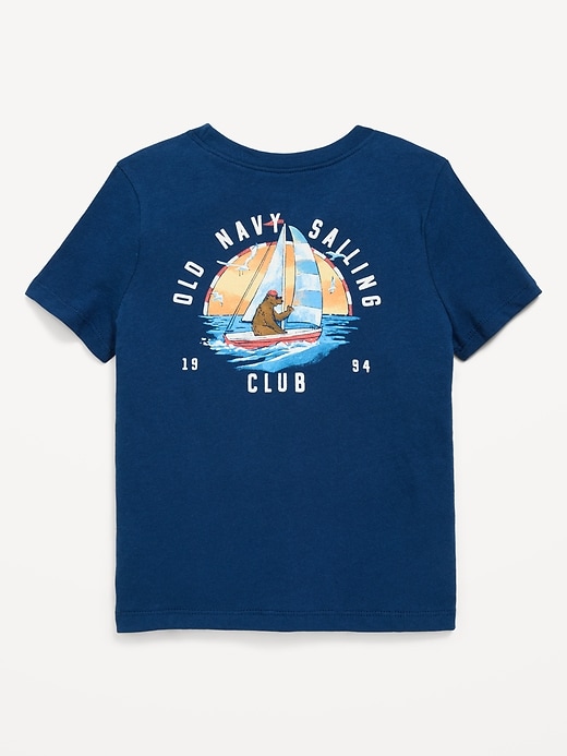Image number 2 showing, Short-Sleeve Logo-Graphic T-Shirt for Toddler Boys