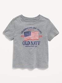 Image number 1 showing, Short-Sleeve Unisex Logo-Graphic T-Shirt for Toddler