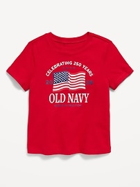 Image number 1 showing, Short-Sleeve Unisex Logo-Graphic T-Shirt for Toddler