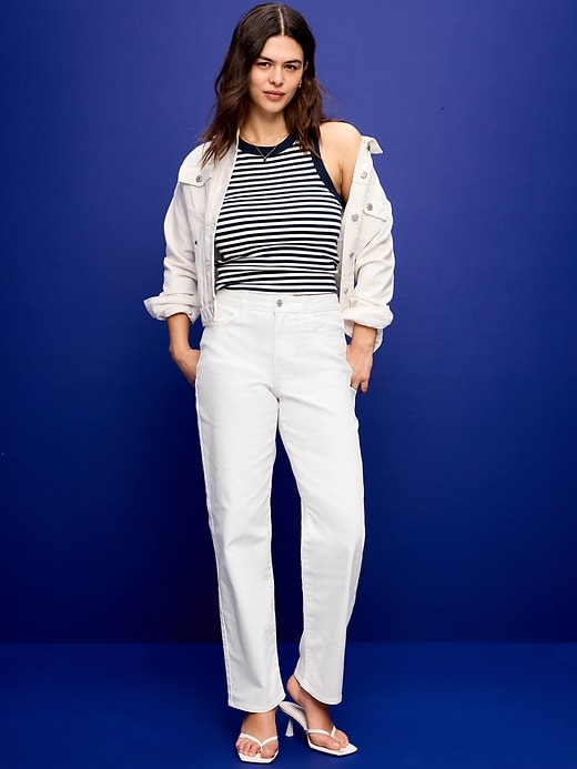 Image number 6 showing, High-Waisted Wow Loose Jeans