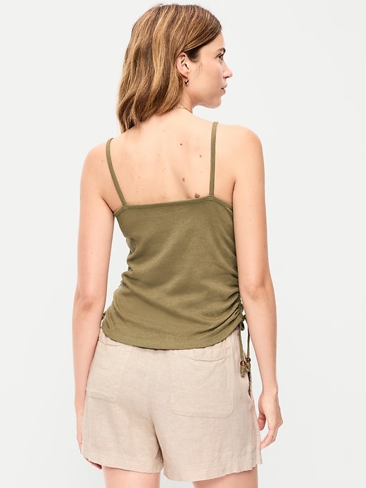 Image number 2 showing, Shirred Side Cami Tank Top