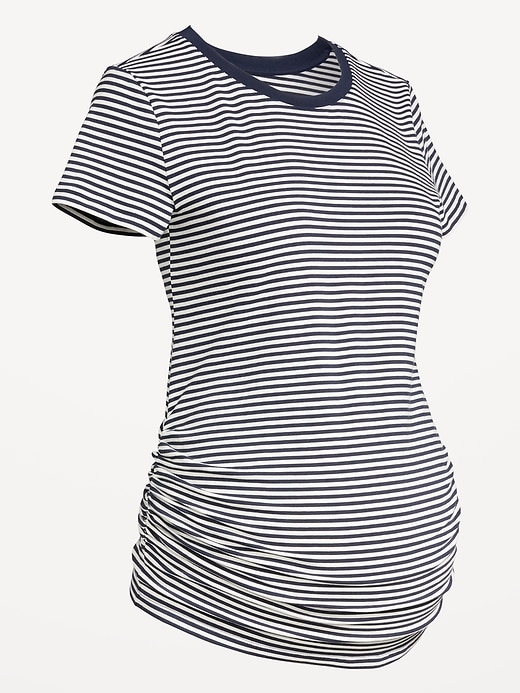 Image number 1 showing, Maternity EveryWear Crew-Neck T-Shirt