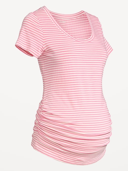 Image number 2 showing, Maternity EveryWear Scoop-Neck T-Shirt