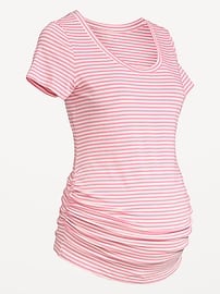Image number 2 showing, Maternity EveryWear Scoop-Neck T-Shirt
