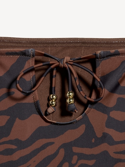 Image number 9 showing, Tie-Back Bandeau Swim Top