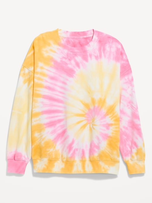 Image number 1 showing, Oversized Crew-Neck Sweatshirt