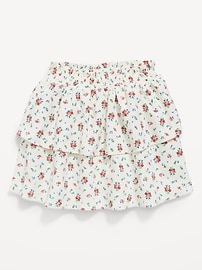 Image number 1 showing, Printed Crinkled Tiered Skirt for Toddler Girls
