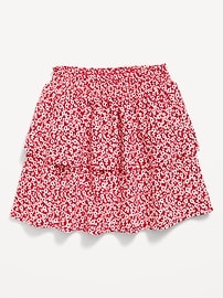 Image number 3 showing, Printed Crinkled Tiered Skirt for Toddler Girls