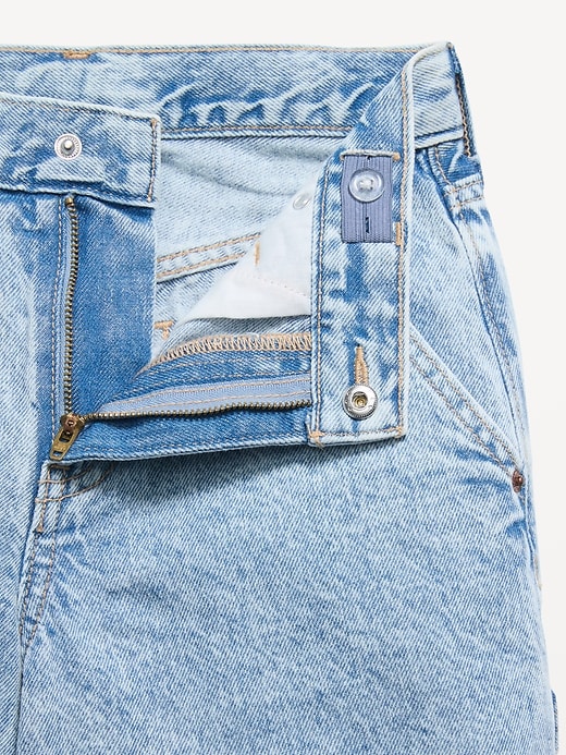 Image number 2 showing, Below Knee Ultra Baggy Carpenter Jean Shorts for Boys