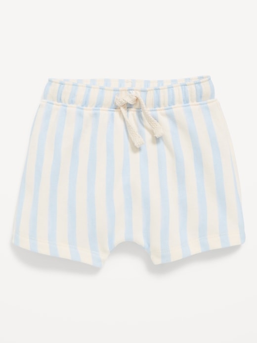 Image number 1 showing, French Terry Striped Unisex Shorts for Baby