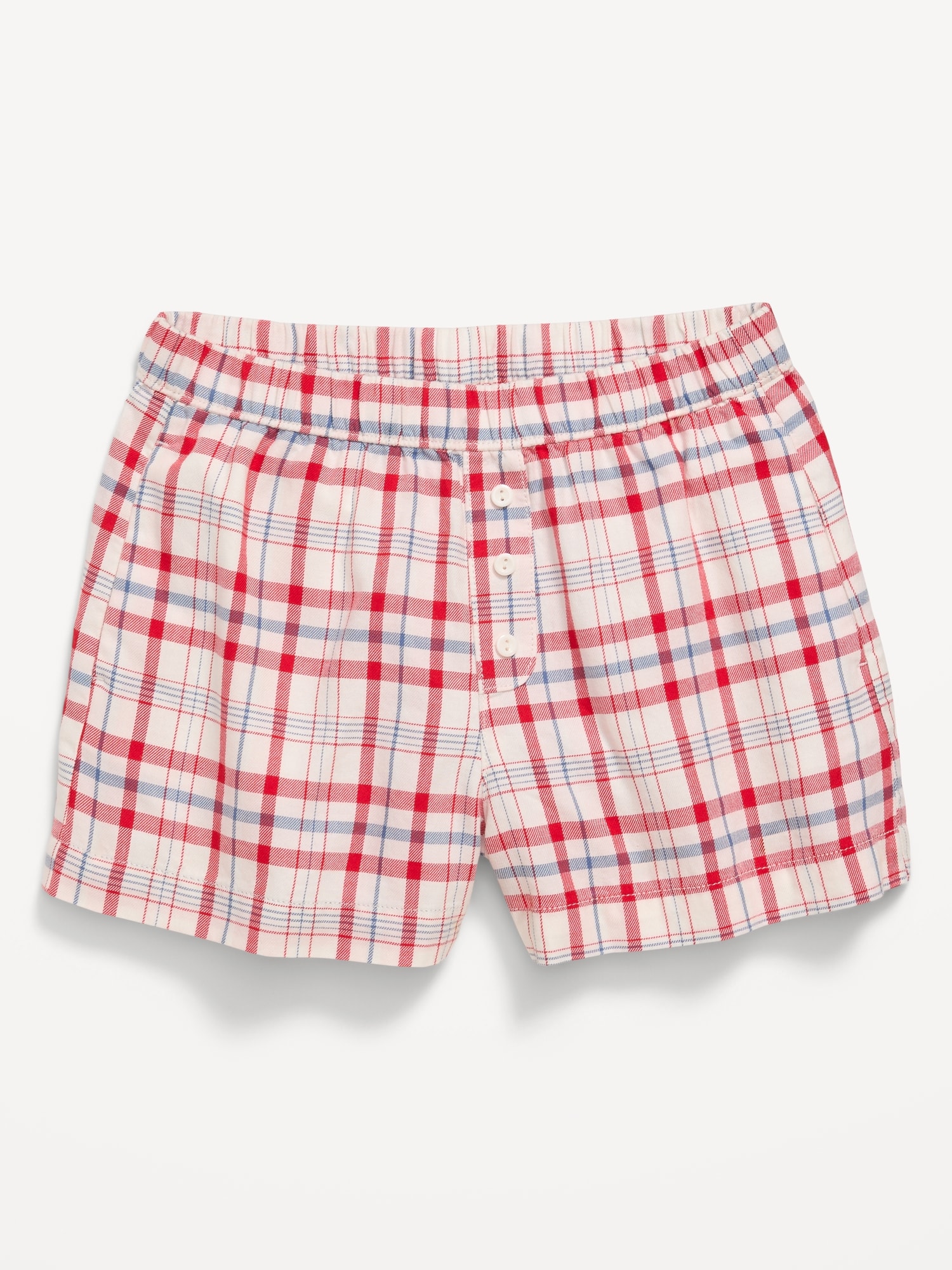 Printed Twill Boxer Shorts for Girls