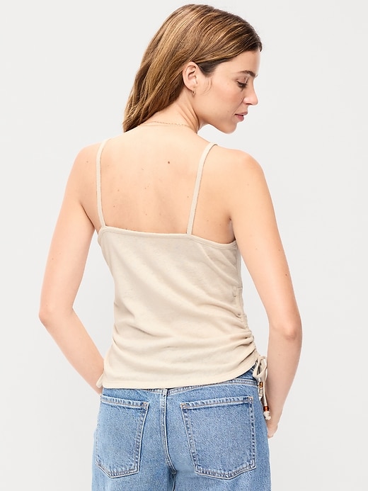 Image number 2 showing, Shirred Side Cami Tank Top