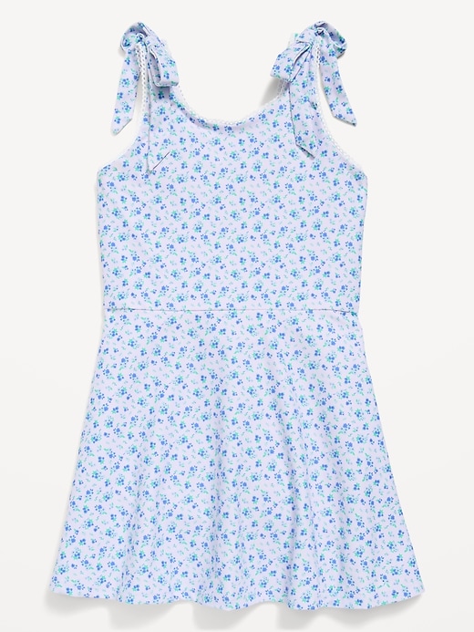 Image number 2 showing, PowerSoft Sleeveless Tie-Strap Athletic Dress for Girls