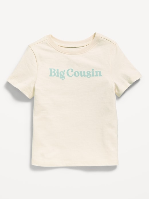 Image number 1 showing, Short-Sleeve Unisex Graphic T-Shirt for Toddler