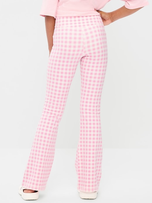 Image number 2 showing, High-Waisted PowerChill Crossover Flared Leggings for Girls