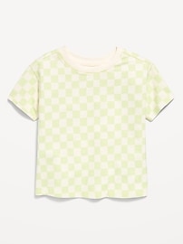 Image number 1 showing, Printed Short-Sleeve T-Shirt for Toddler Girls