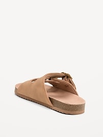 Image number 3 showing, Faux-Suede Double-Strap Slide Sandals for Boys