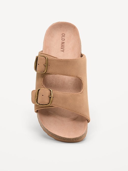 Image number 2 showing, Faux-Suede Double-Strap Slide Sandals for Boys