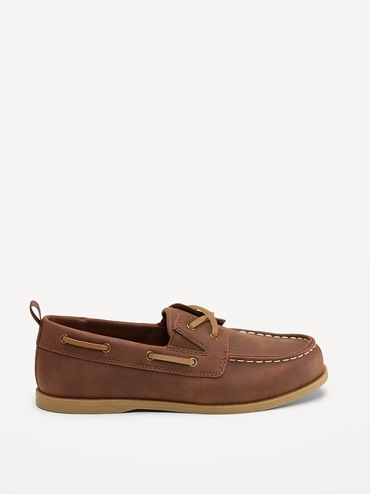 Image number 4 showing, Faux-Suede Boat Shoes for Boys