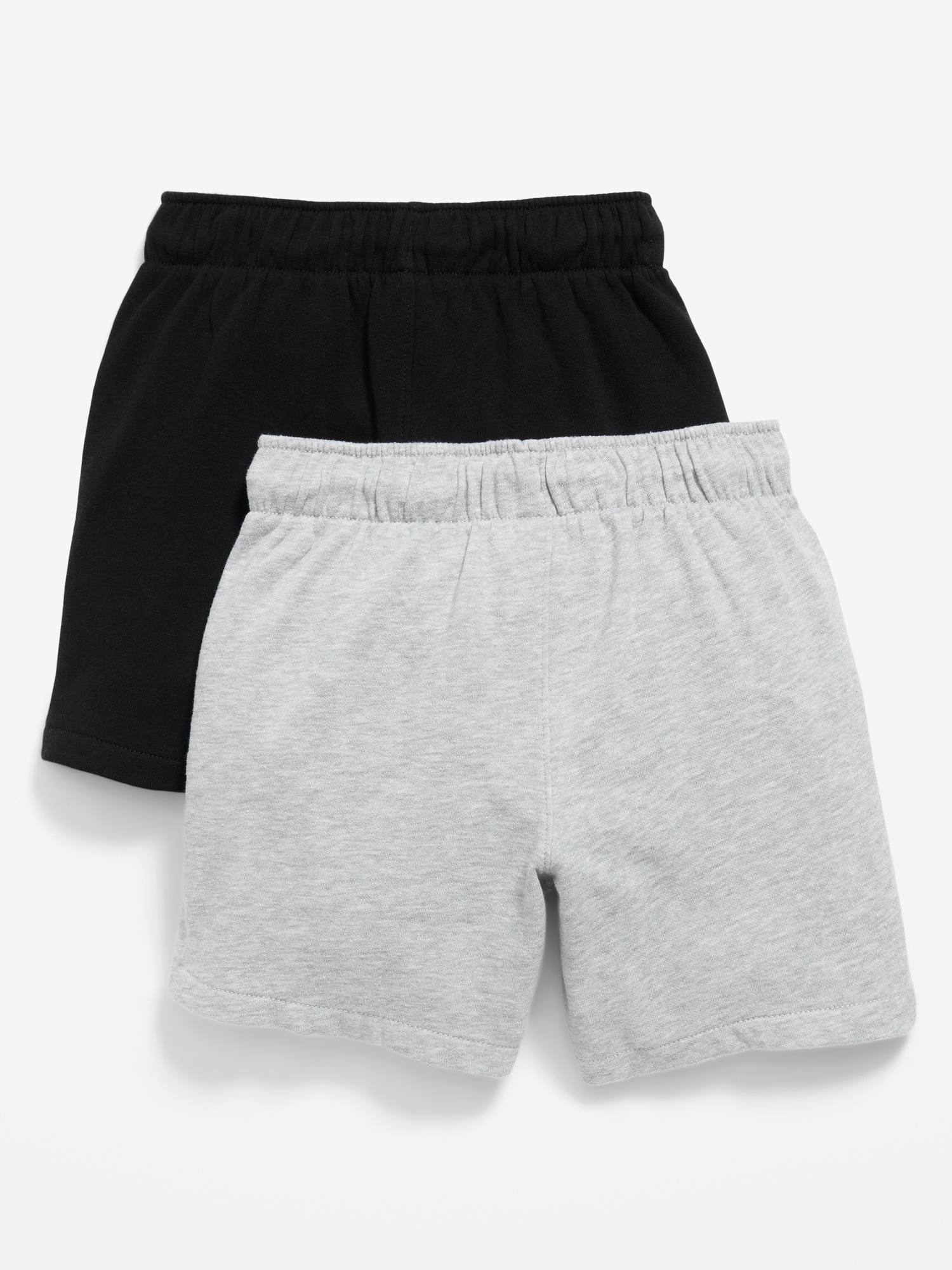 Above Knee Fleece Jogger Shorts 2-Pack for Boys
