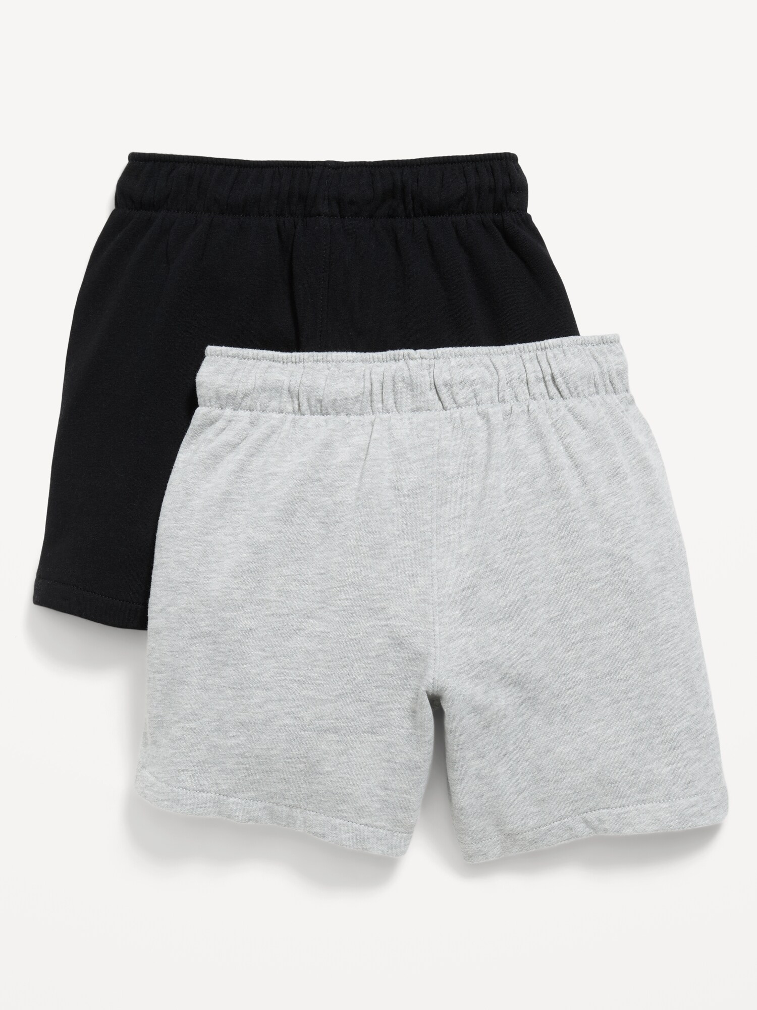 Шорты Old Navy Above Knee Fleece Jogger Shorts 2-Pack для мальчиков, цвет: Чёрный — фото 2
