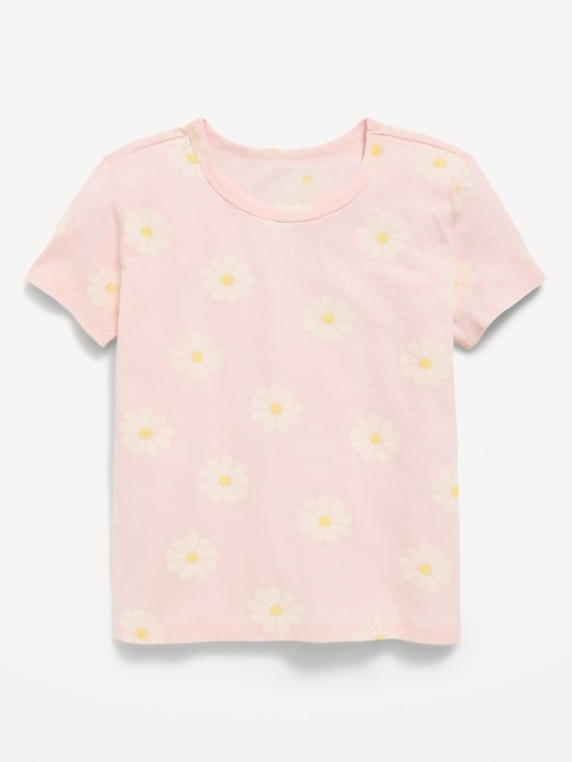 Image number 1 showing, Short-Sleeve Logo-Graphic T-Shirt for Girls