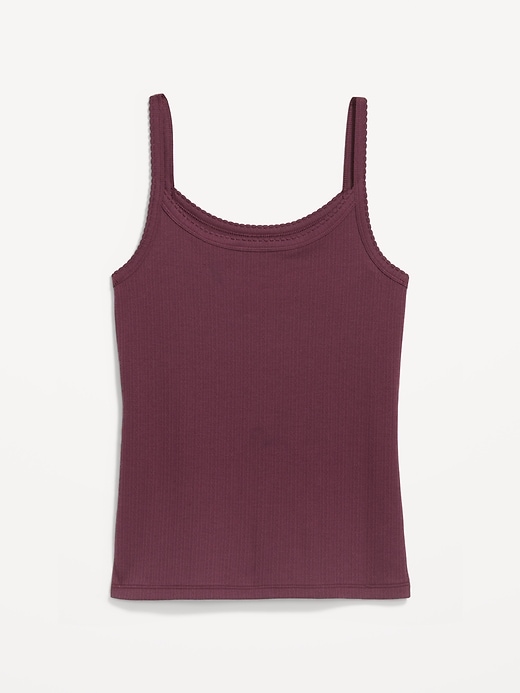 Image number 5 showing, Pointelle Cami Tank Top